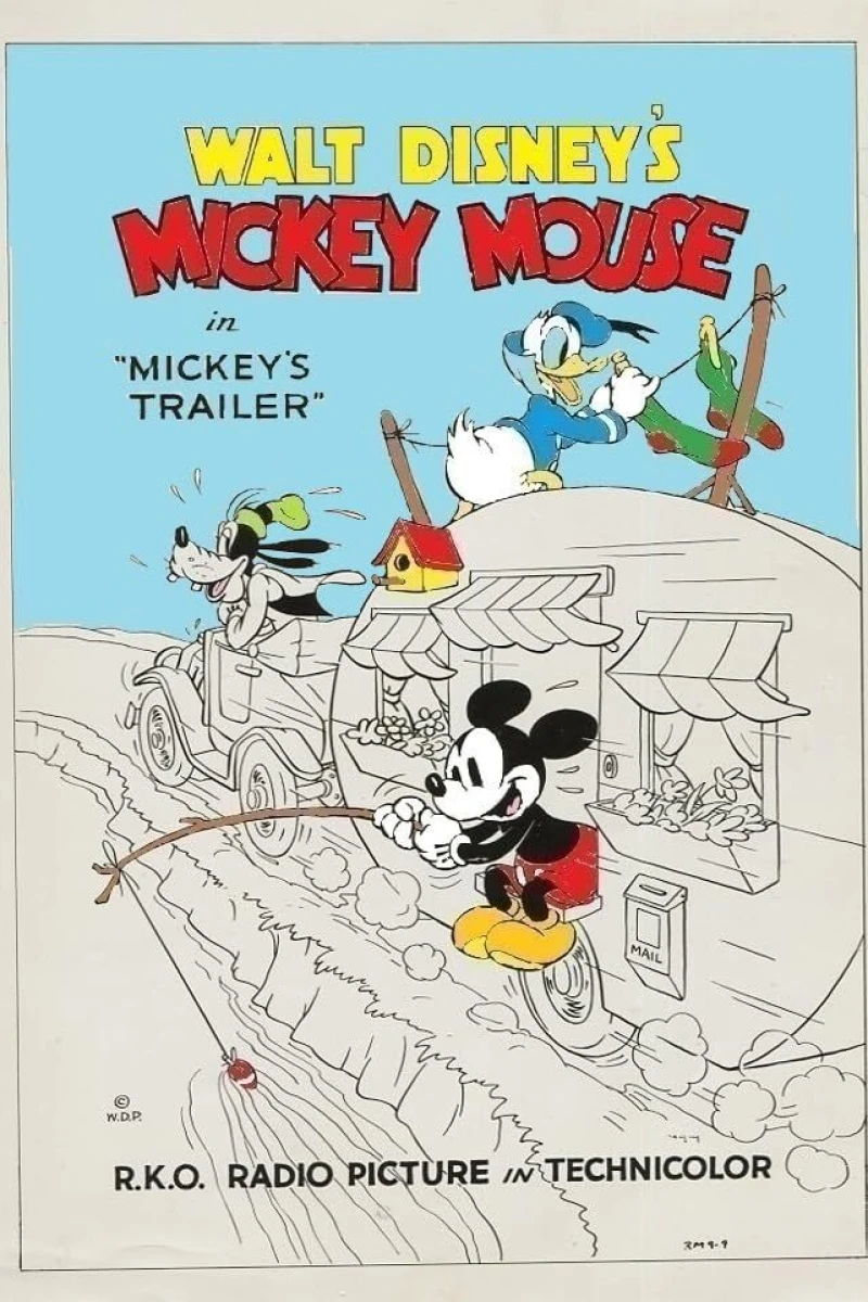 Mickey Mouse: Mickey's Trailer Poster