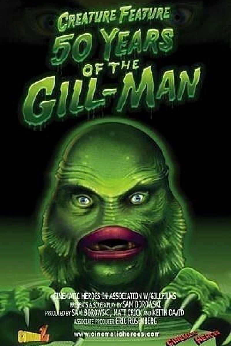 Creature Feature: 50 Years of the Gill-Man Poster