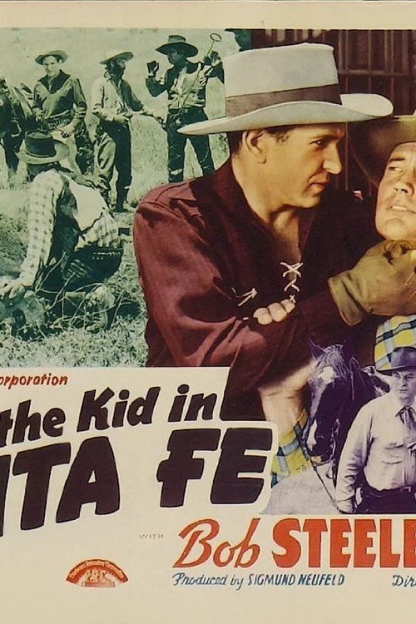 Billy the Kid in Santa Fe Poster