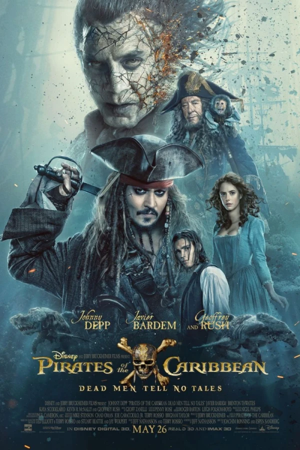 Pirates of the Caribbean 5: Dead Men Tell No Tales Poster