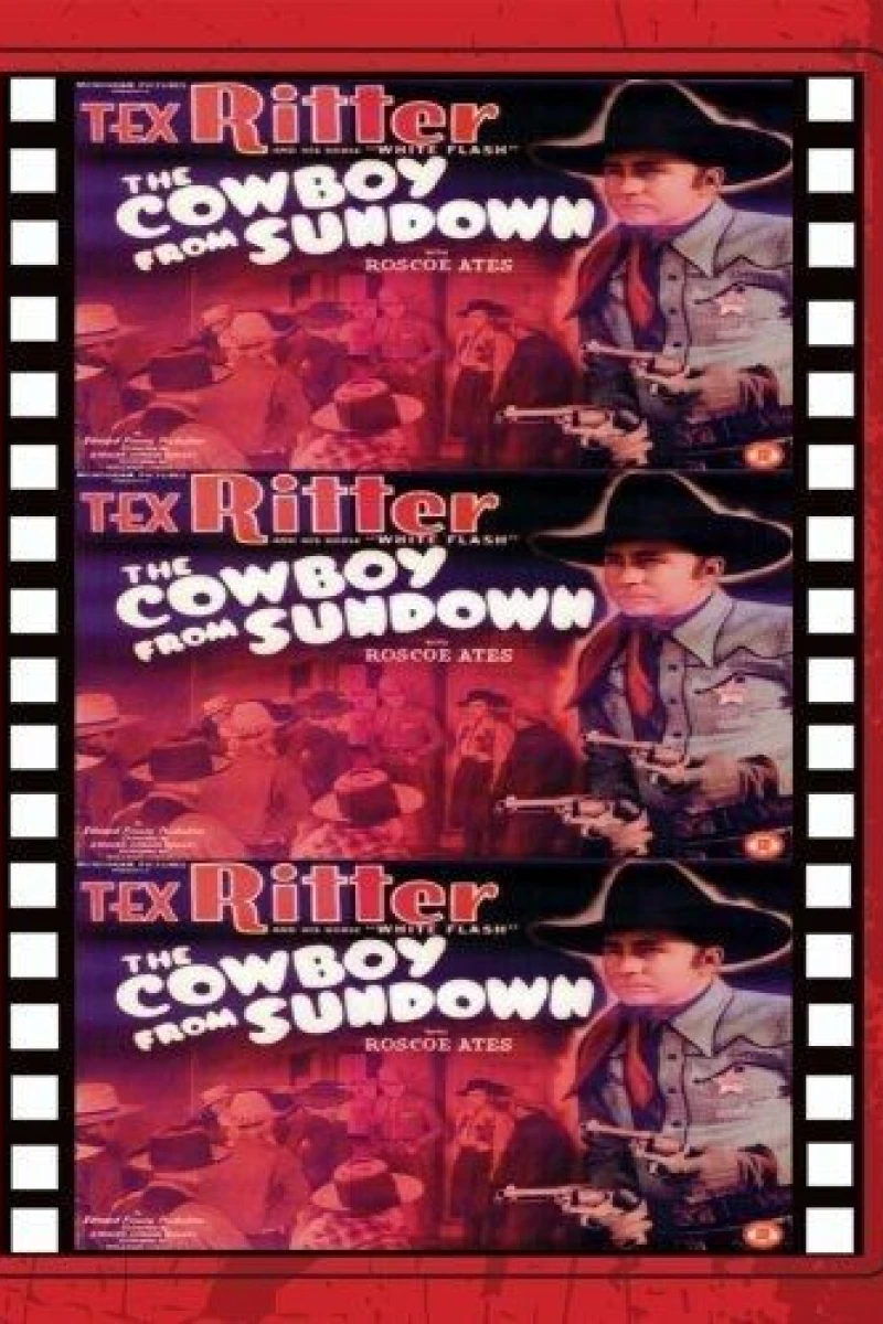 The Cowboy from Sundown Poster