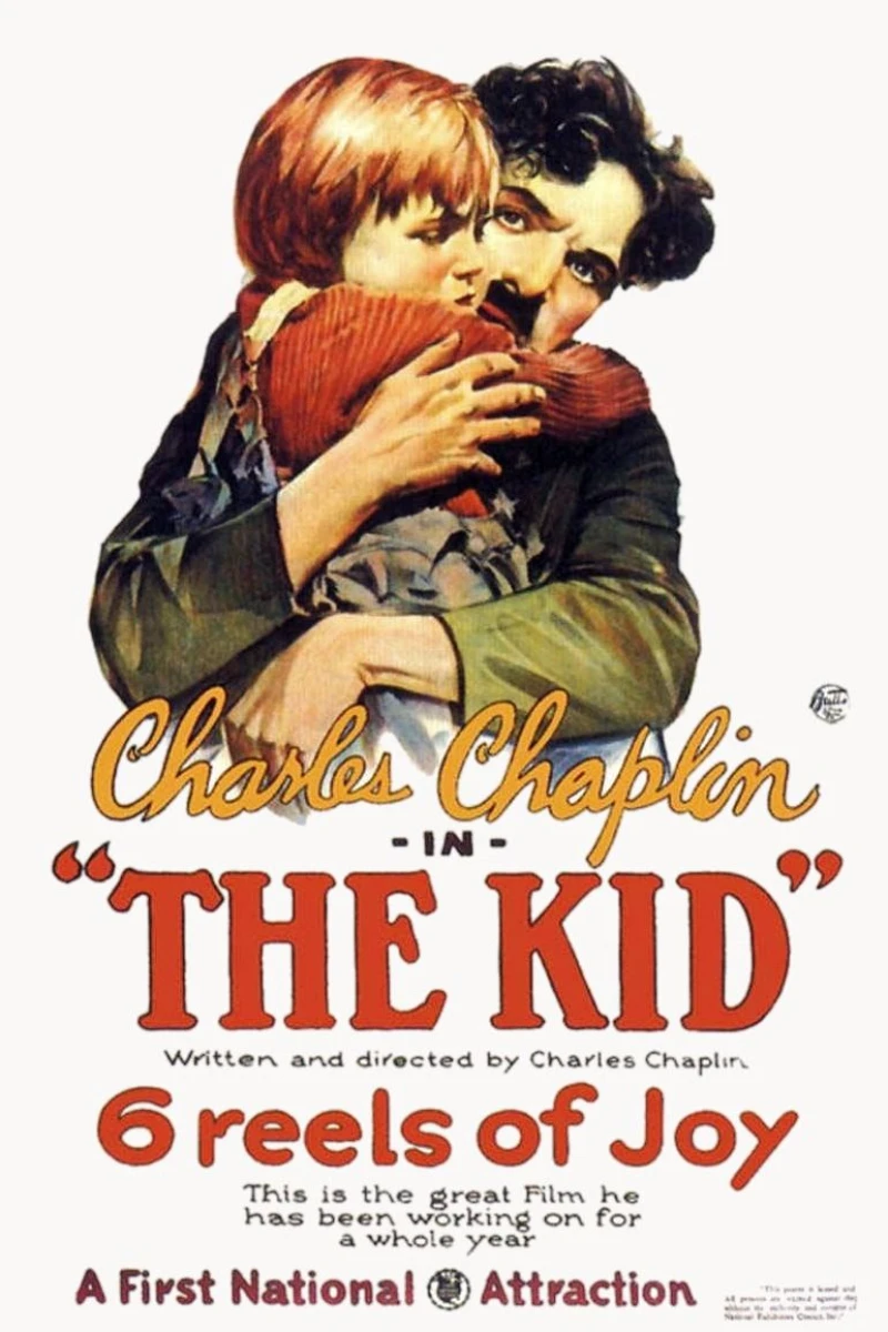 Charlie Chaplin - The Kid Poster
