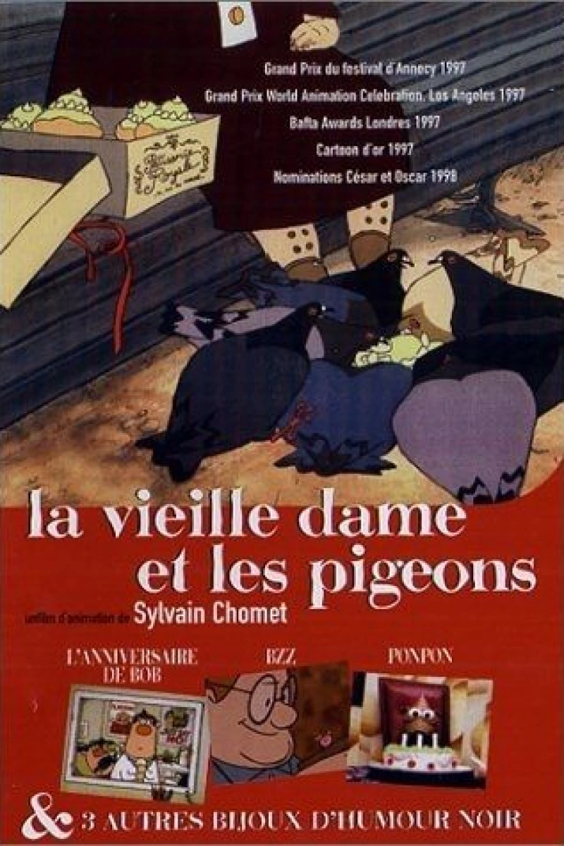 The Old Lady and the Pigeons Poster