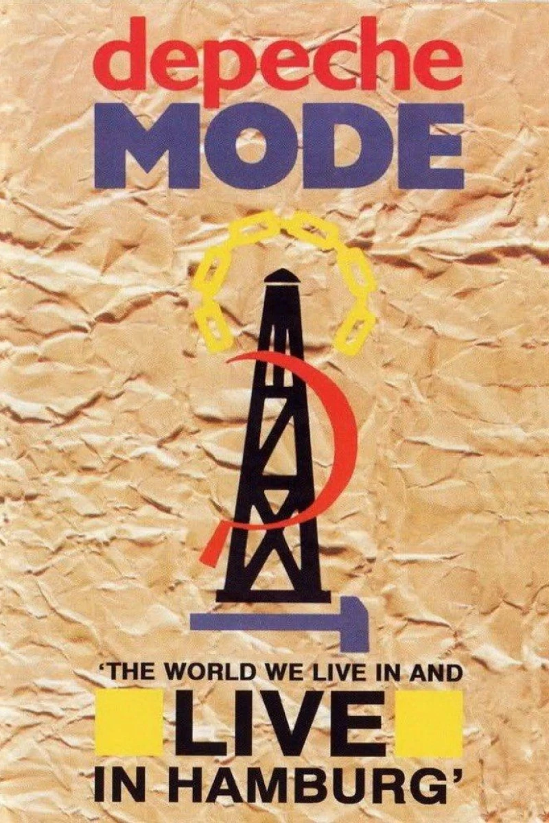 Depeche Mode: 'The World We Live in and Live in Hamburg' Poster
