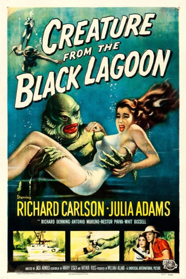 Creature 1 - Creature from the Black Lagoon (1954) Poster