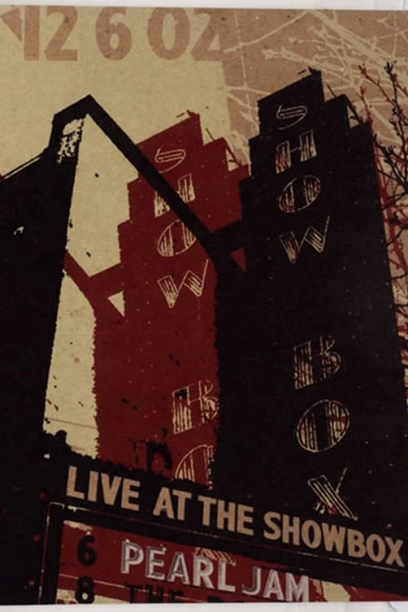 Pearl Jam - Live At The Showbox Poster