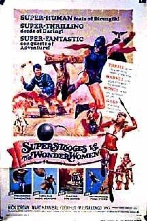 Amazons Against Superman Poster