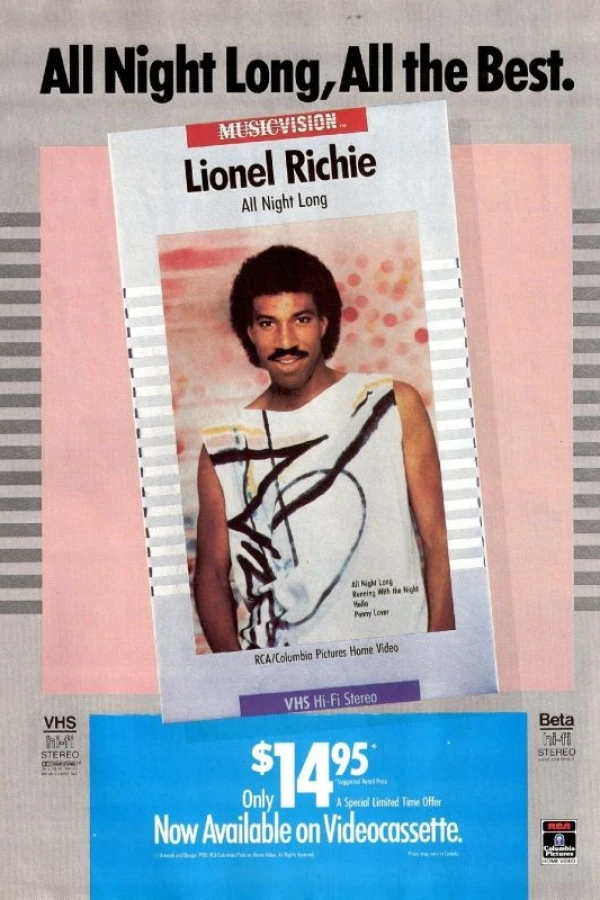 Lionel Richie: All Night Long Poster
