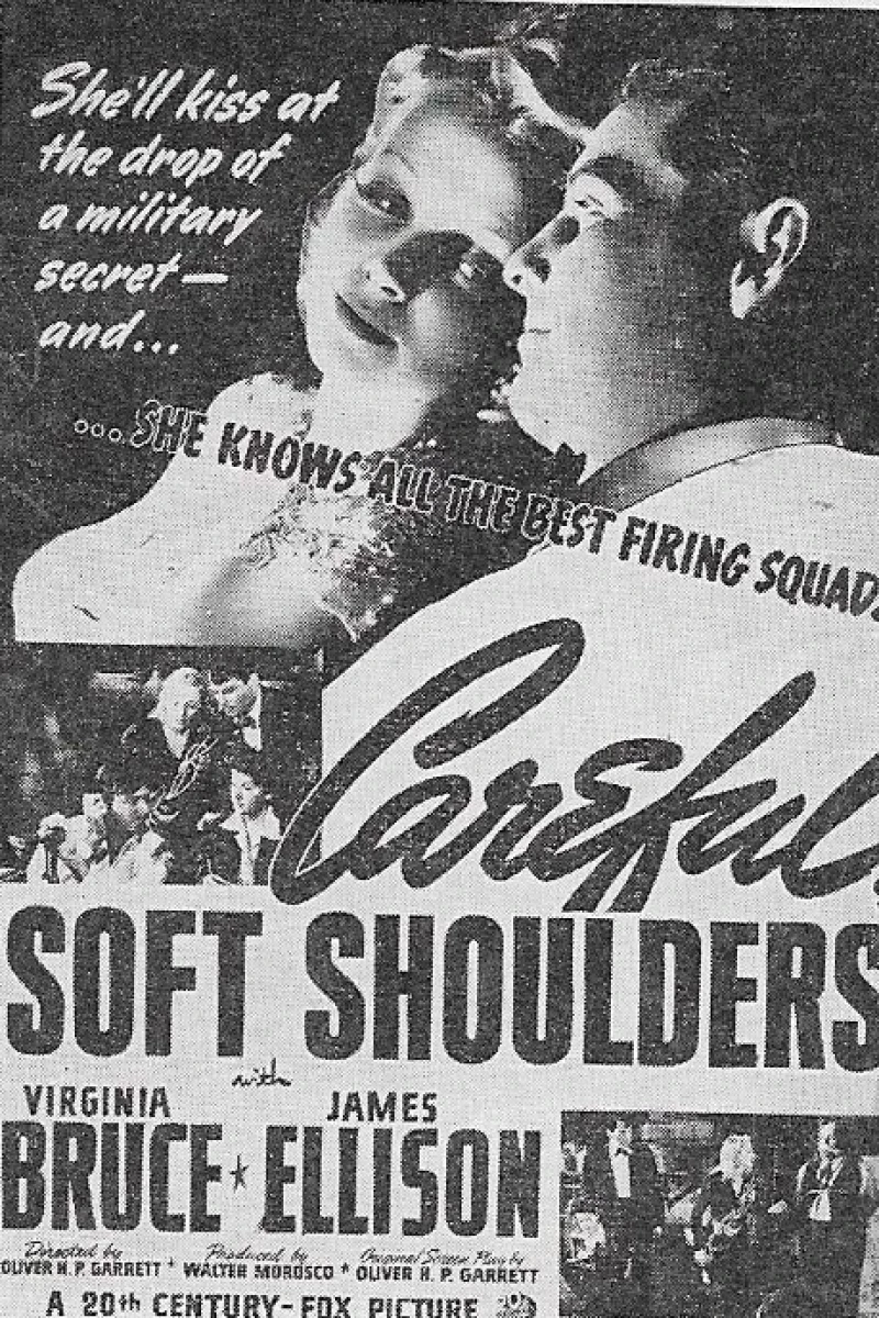Careful, Soft Shoulders Poster