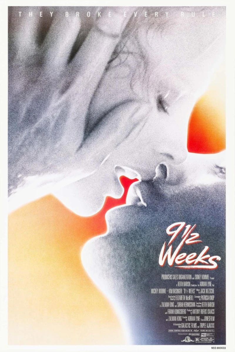 Nine ½ Weeks Poster