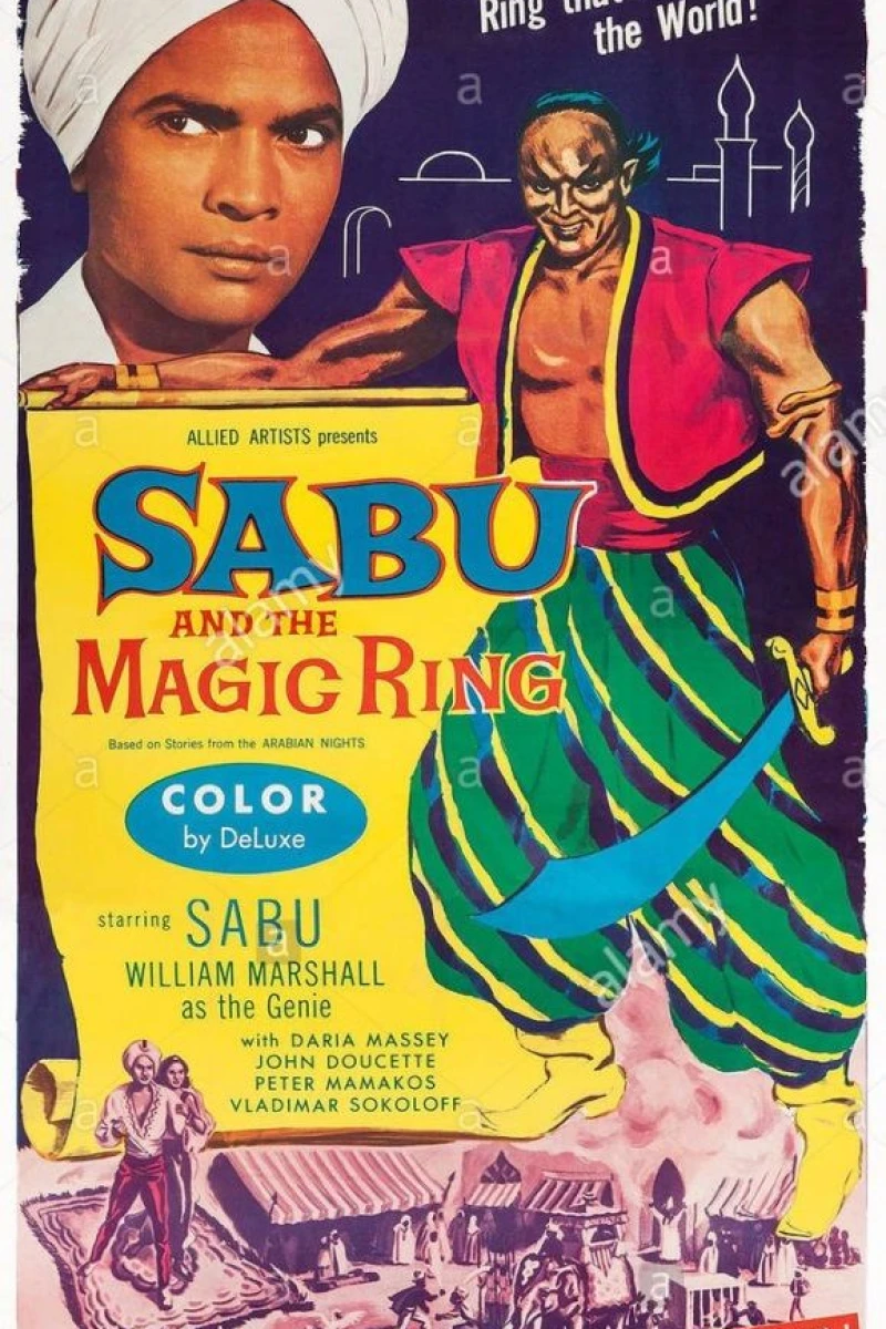 Sabu and the Magic Ring Poster