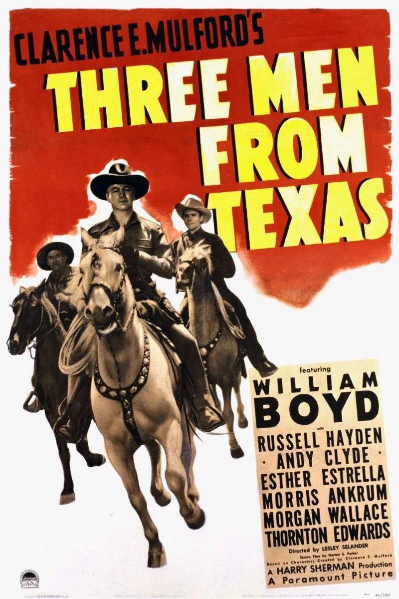 Three Men from Texas Poster