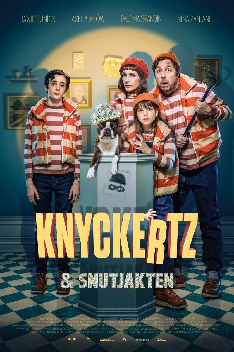 The Knyckertz family and the police hunt Poster