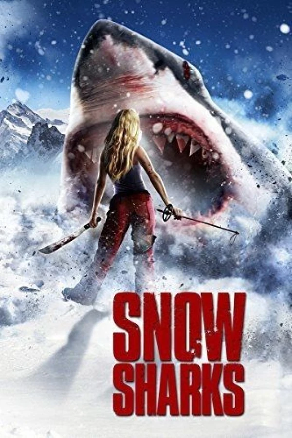 Snow Sharks Poster
