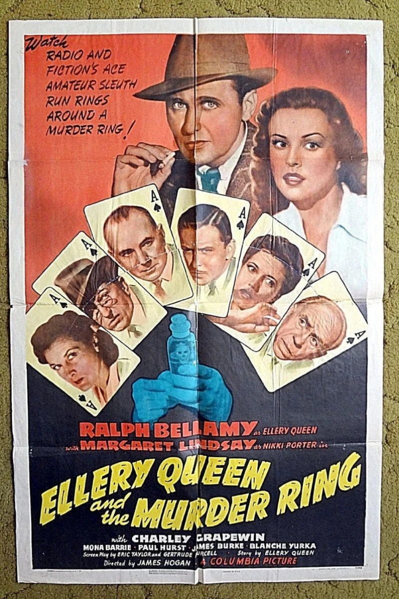 Ellery Queen and the Murder Ring Poster