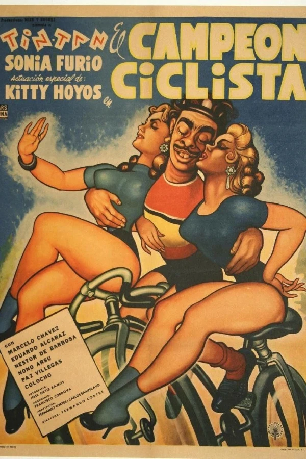 El campeón ciclista Poster