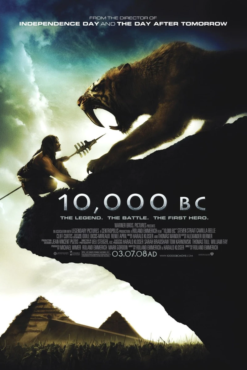 10,000 BC Poster