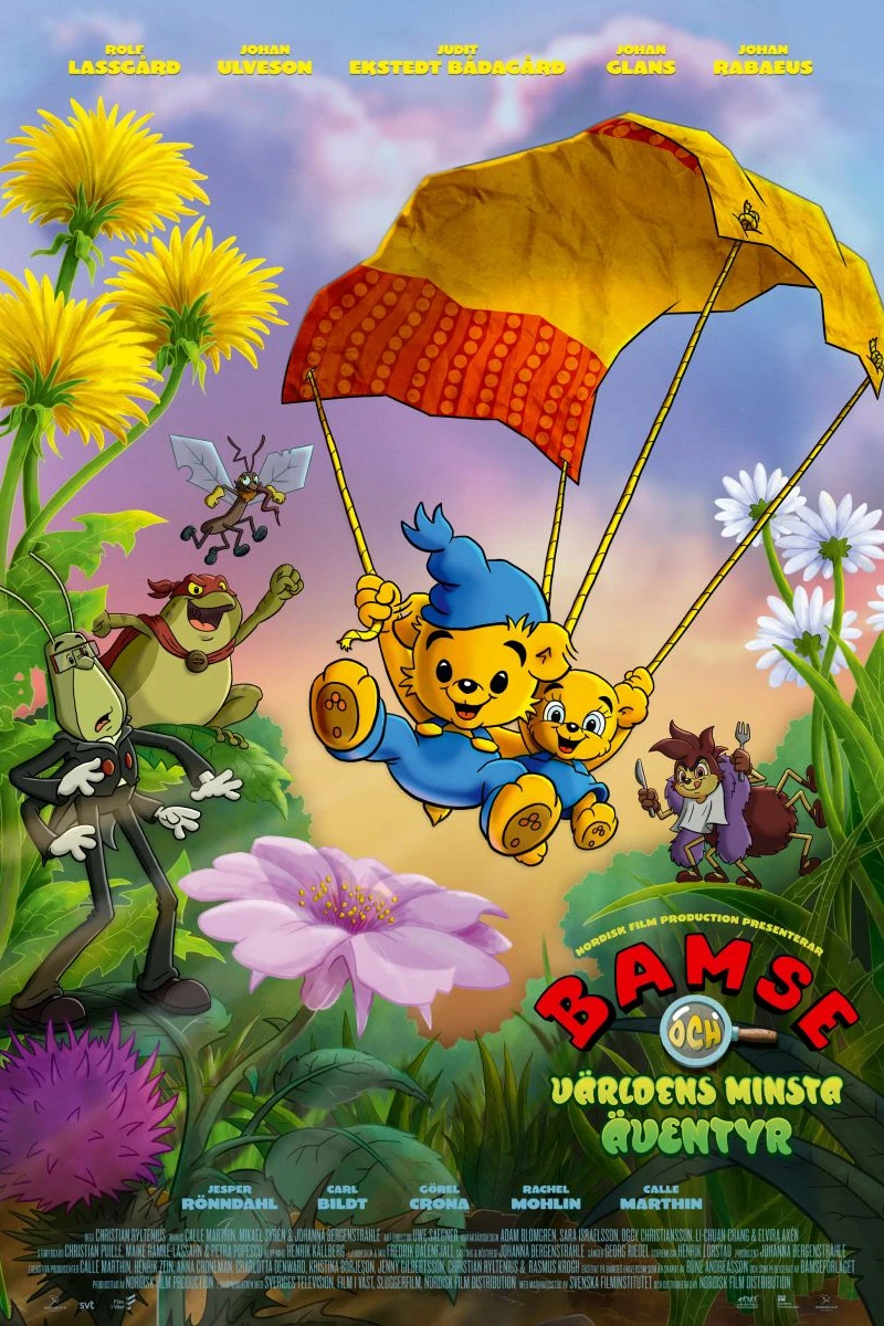 Bamse och världens minsta äventyr Poster