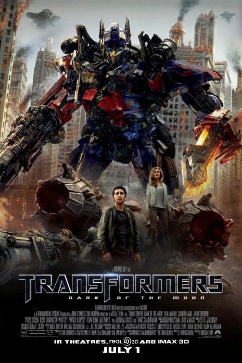 Transformers - Dark of the Moon Poster