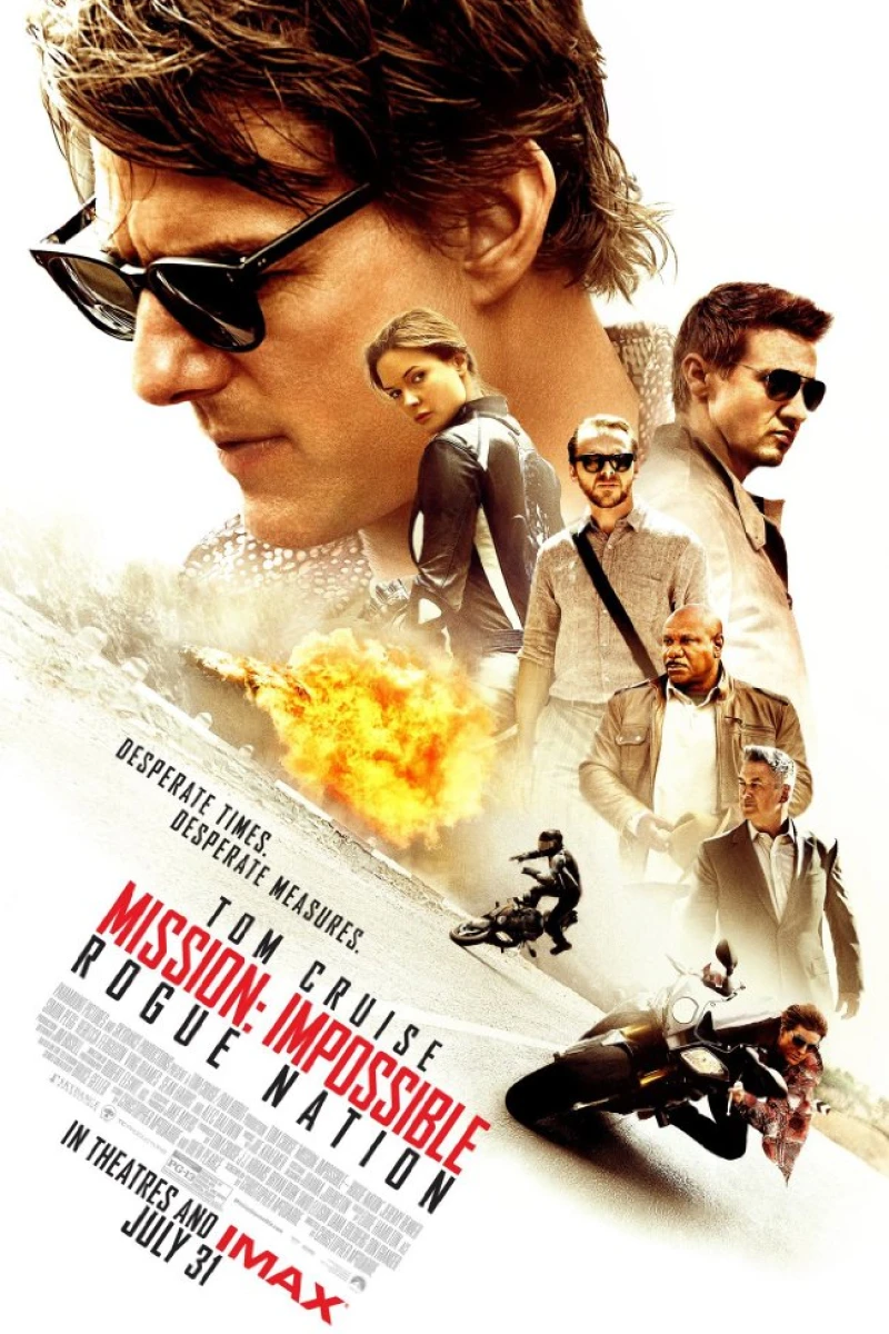 Mission Impossible 5 Rogue Nation Poster