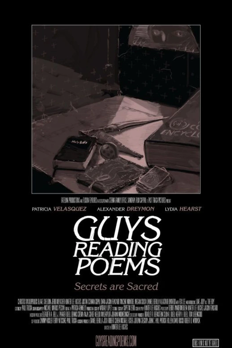 Guys Reading Poems Poster