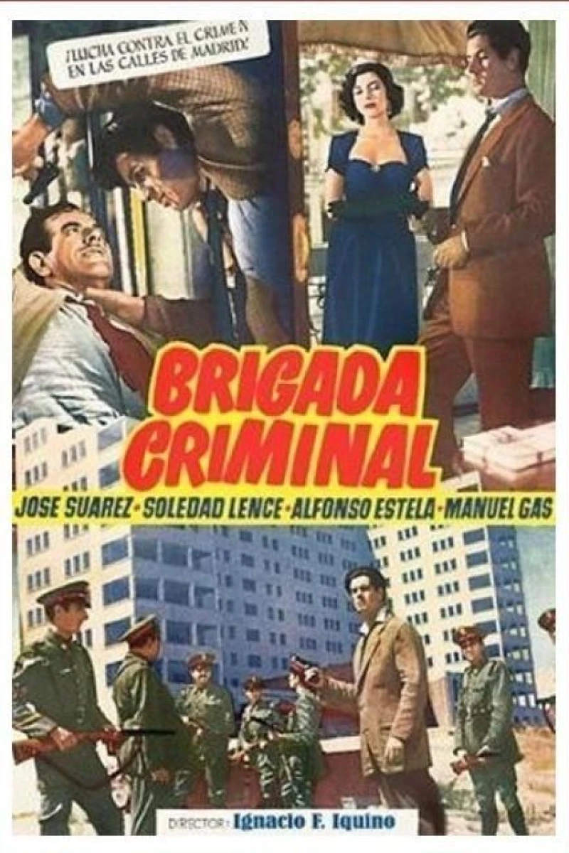 Brigada criminal Poster