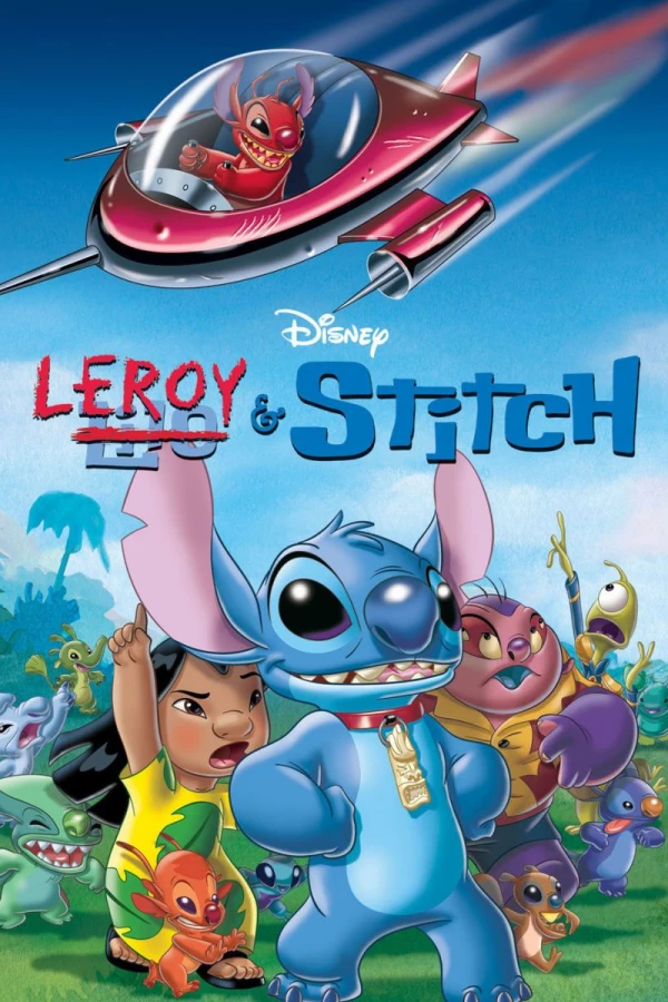 Leroy and Stitch Poster
