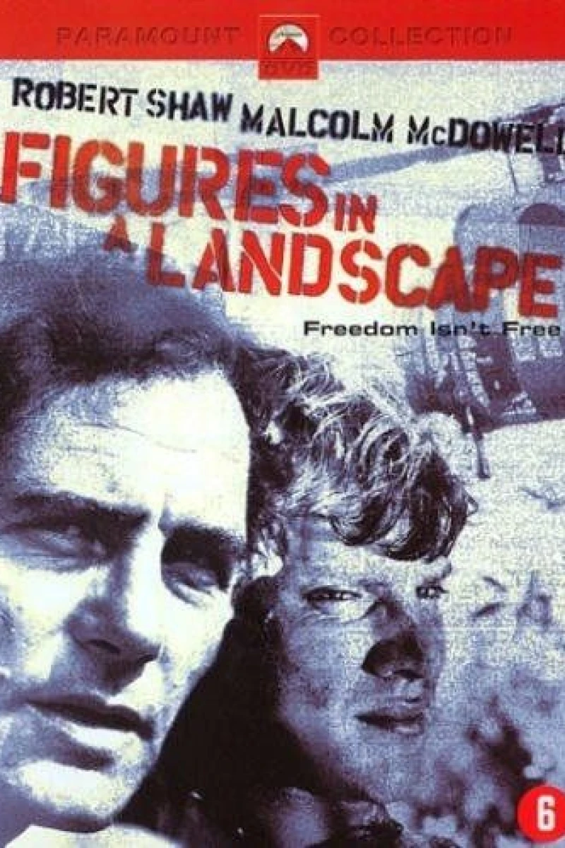 Figures in a Landscape Poster