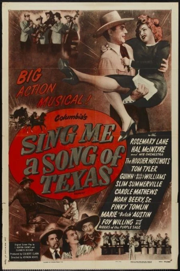 Sing Me a Song of Texas Poster