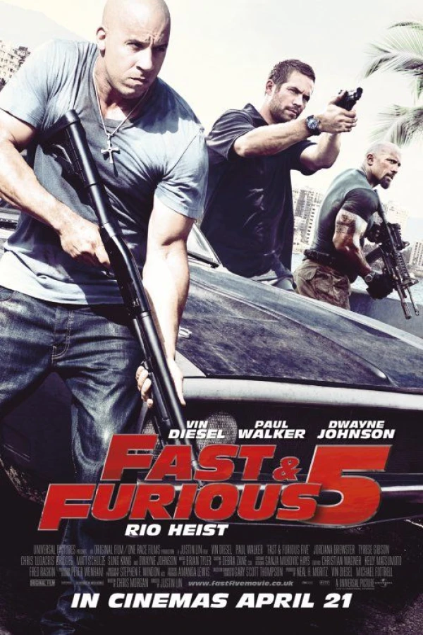Fast Furious 5: Fast Five Poster