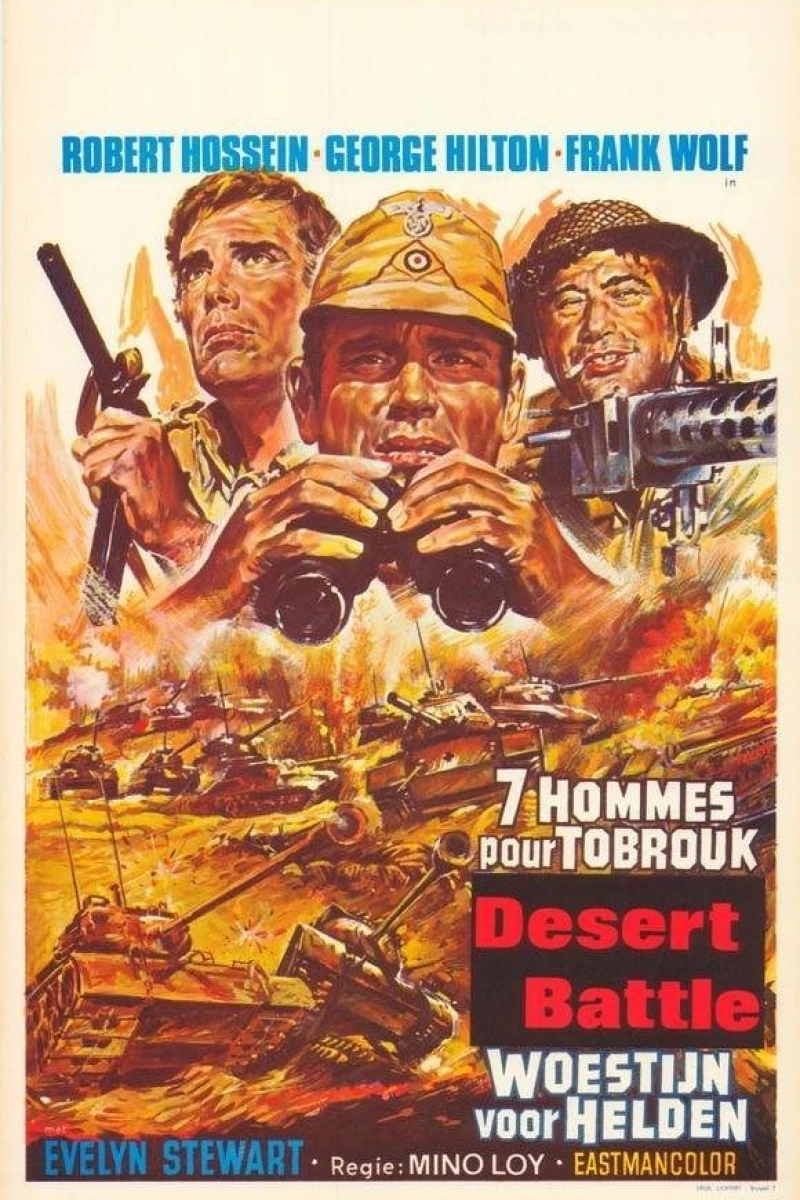 Desert Battle Poster