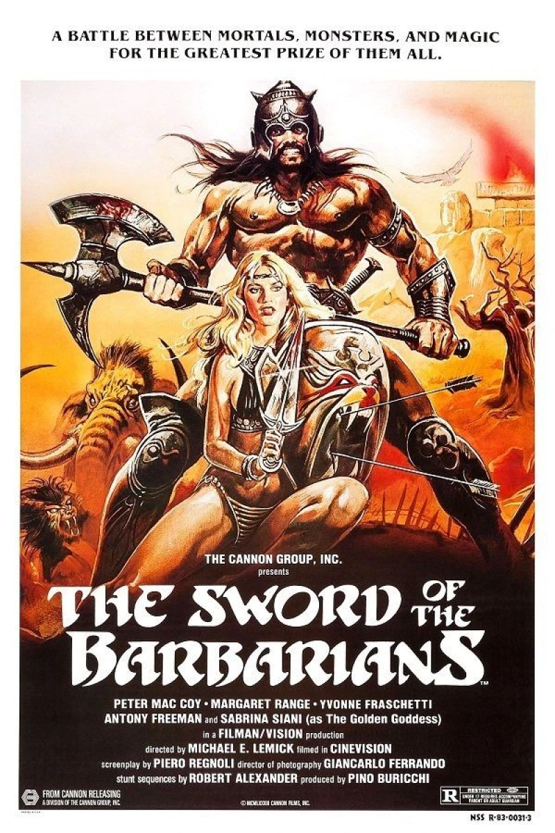 The Sword of the Barbarians Poster