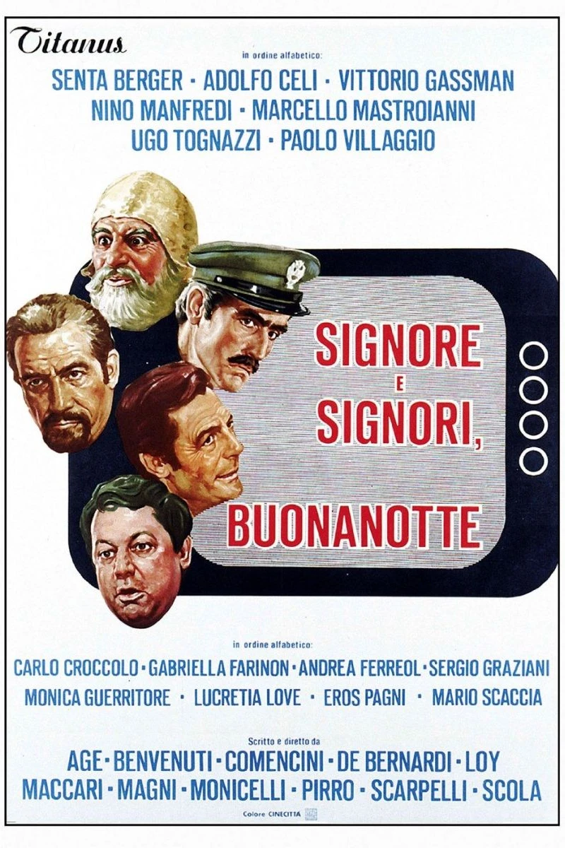 Signore e signori, buonanotte Poster