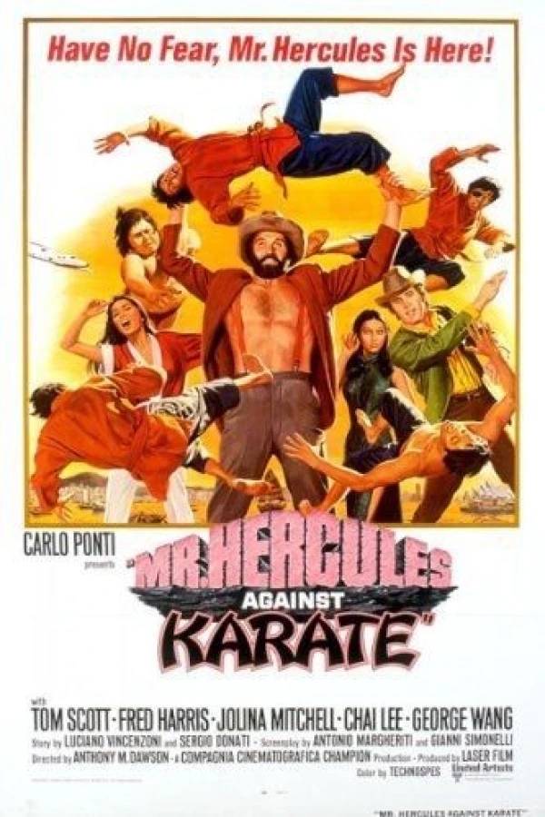 Hercules Against Karate Poster