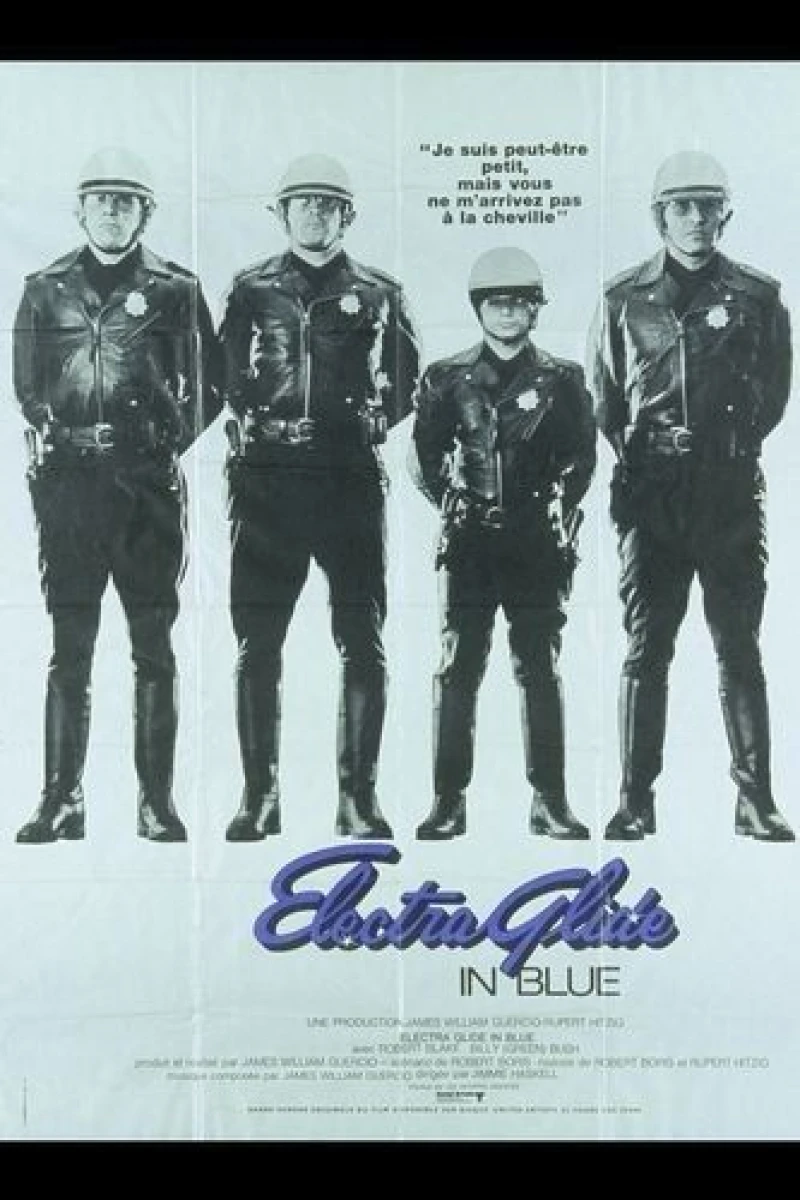 Electra Glide in Blue Poster