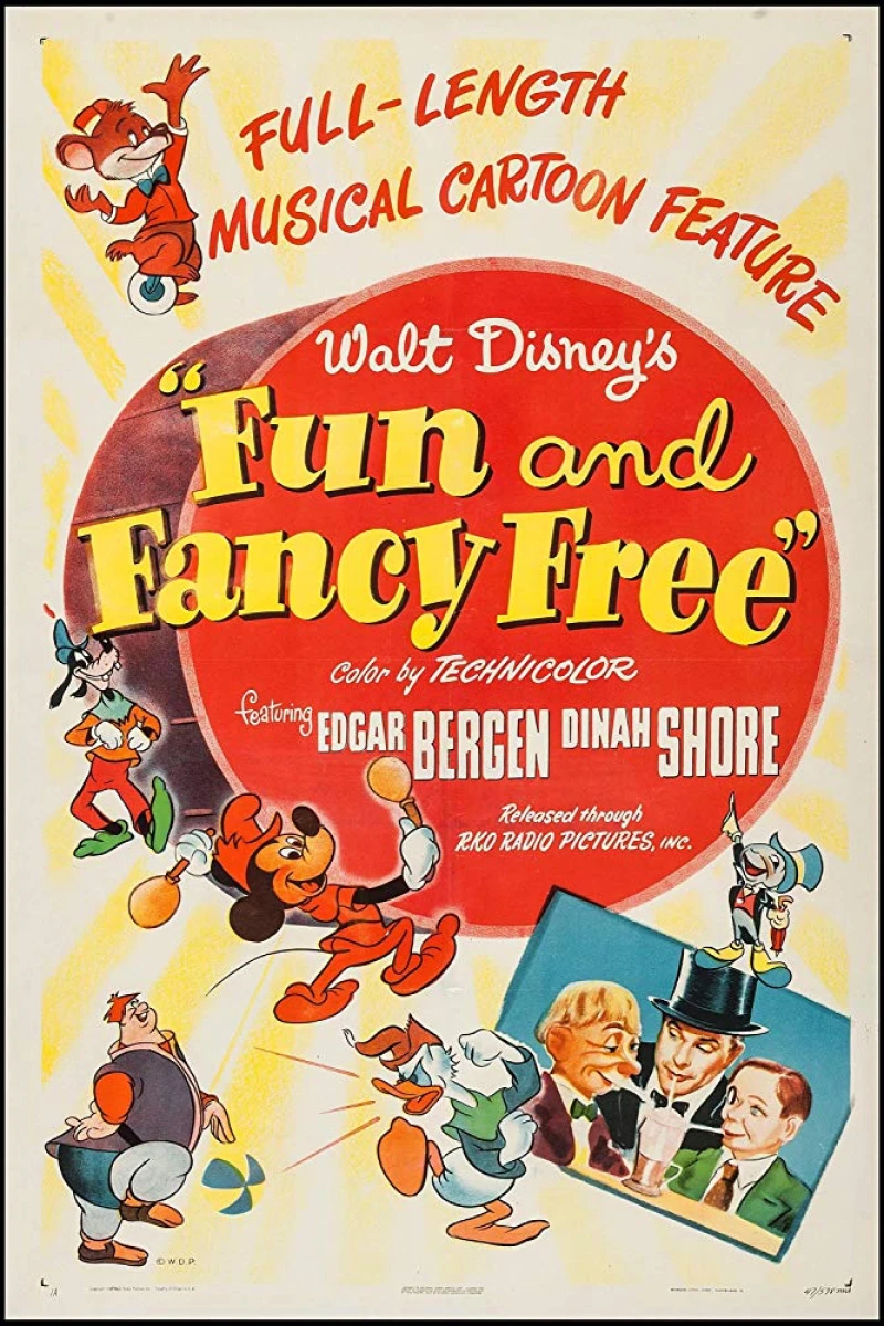 Fun and Fancy Free, Featuring Mickey and the Beanstalk Poster