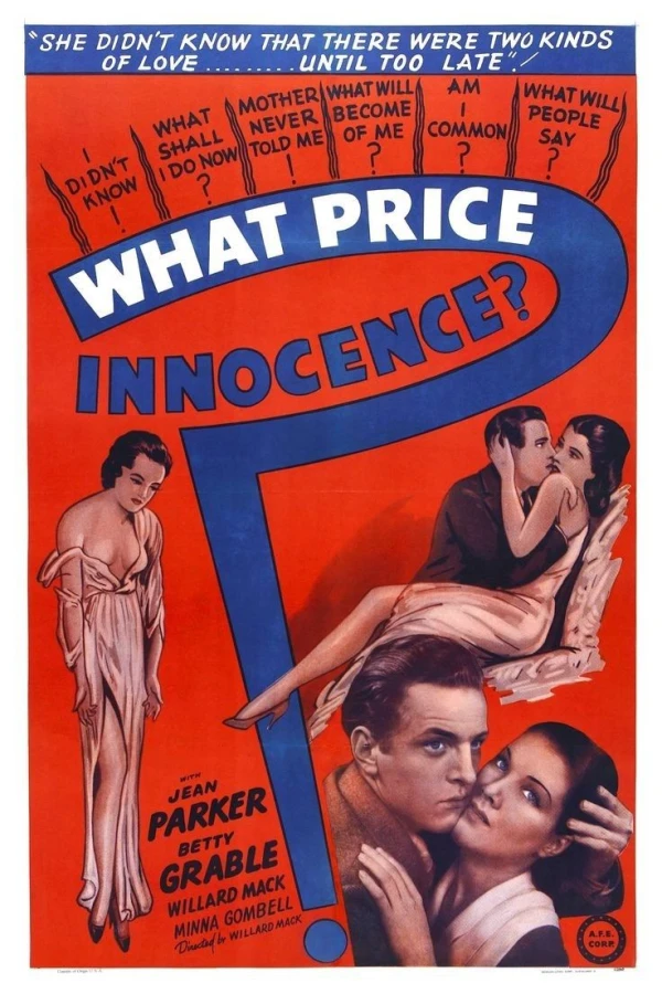 What Price Innocence? Poster