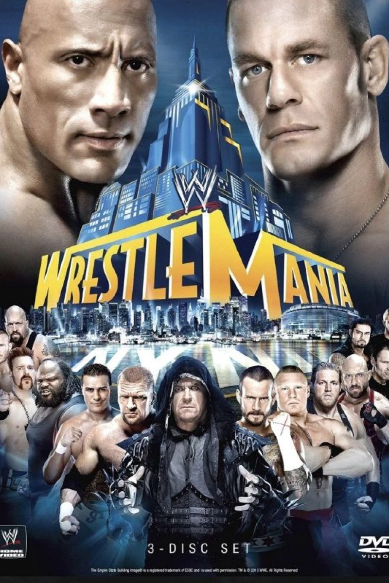 WWE WrestleMania NYNJ Poster