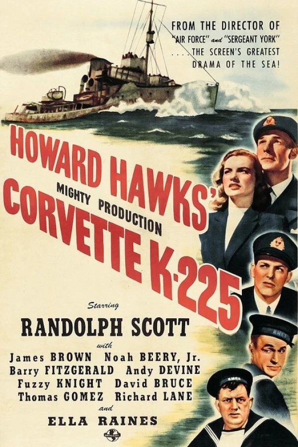 Corvettes In Action Poster
