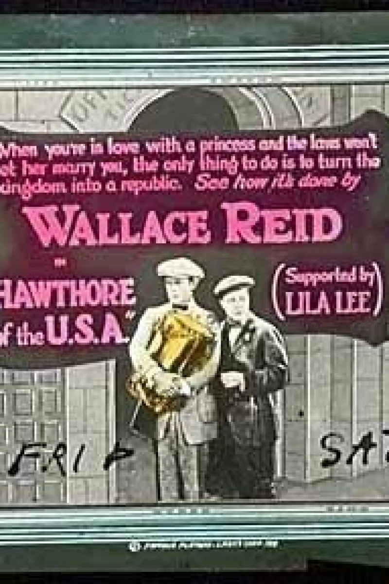 Hawthorne of the U.S.A. Poster