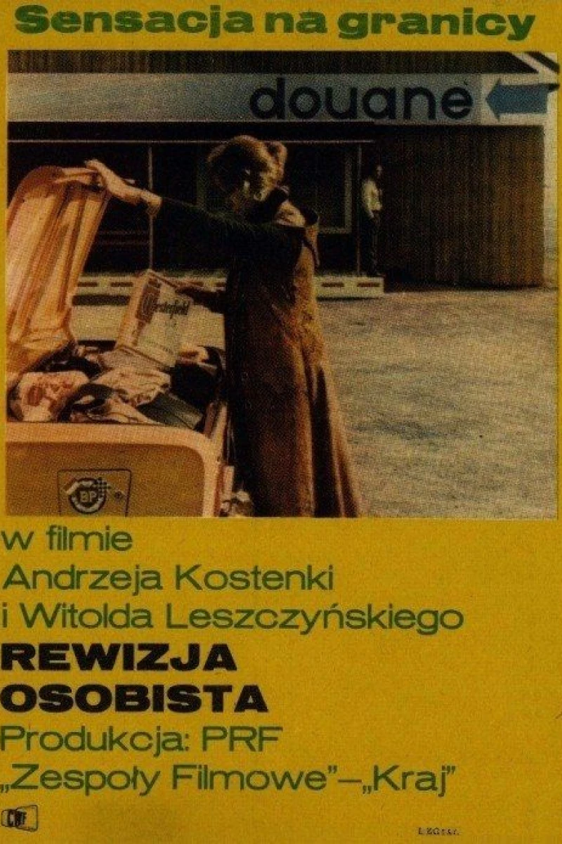 Rewizja osobista Poster