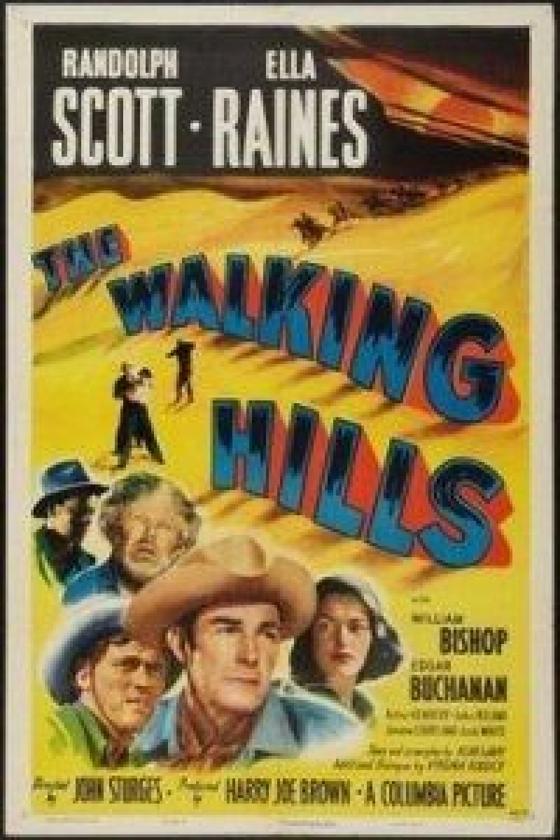 The Walking Hills Poster
