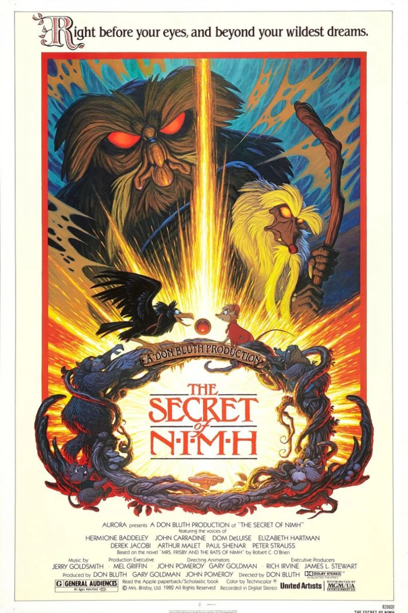 The Secret of NIMH Poster