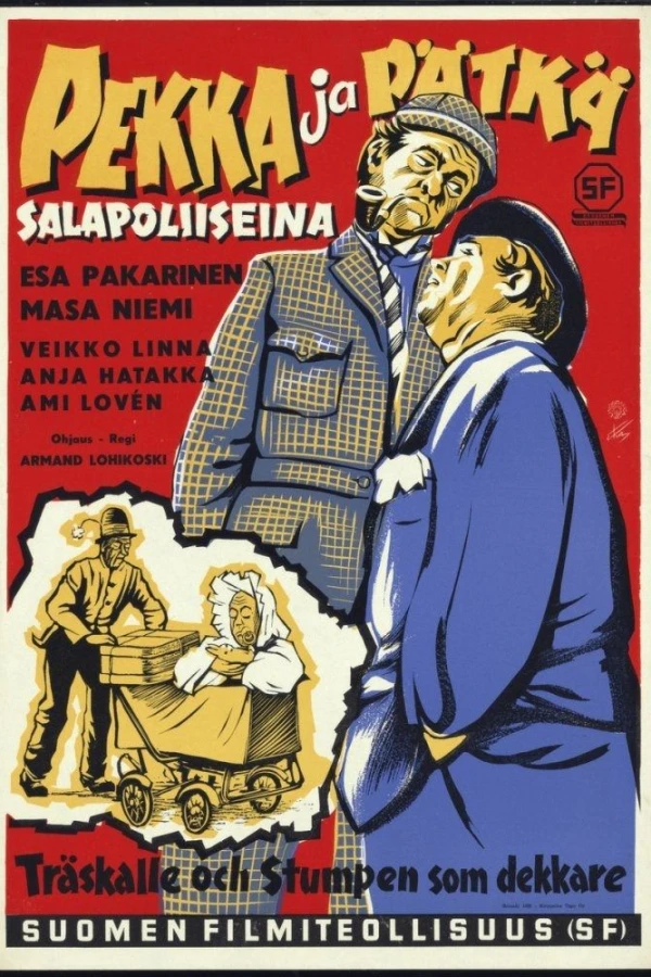 Pekka ja Pätkä salapoliiseina Poster