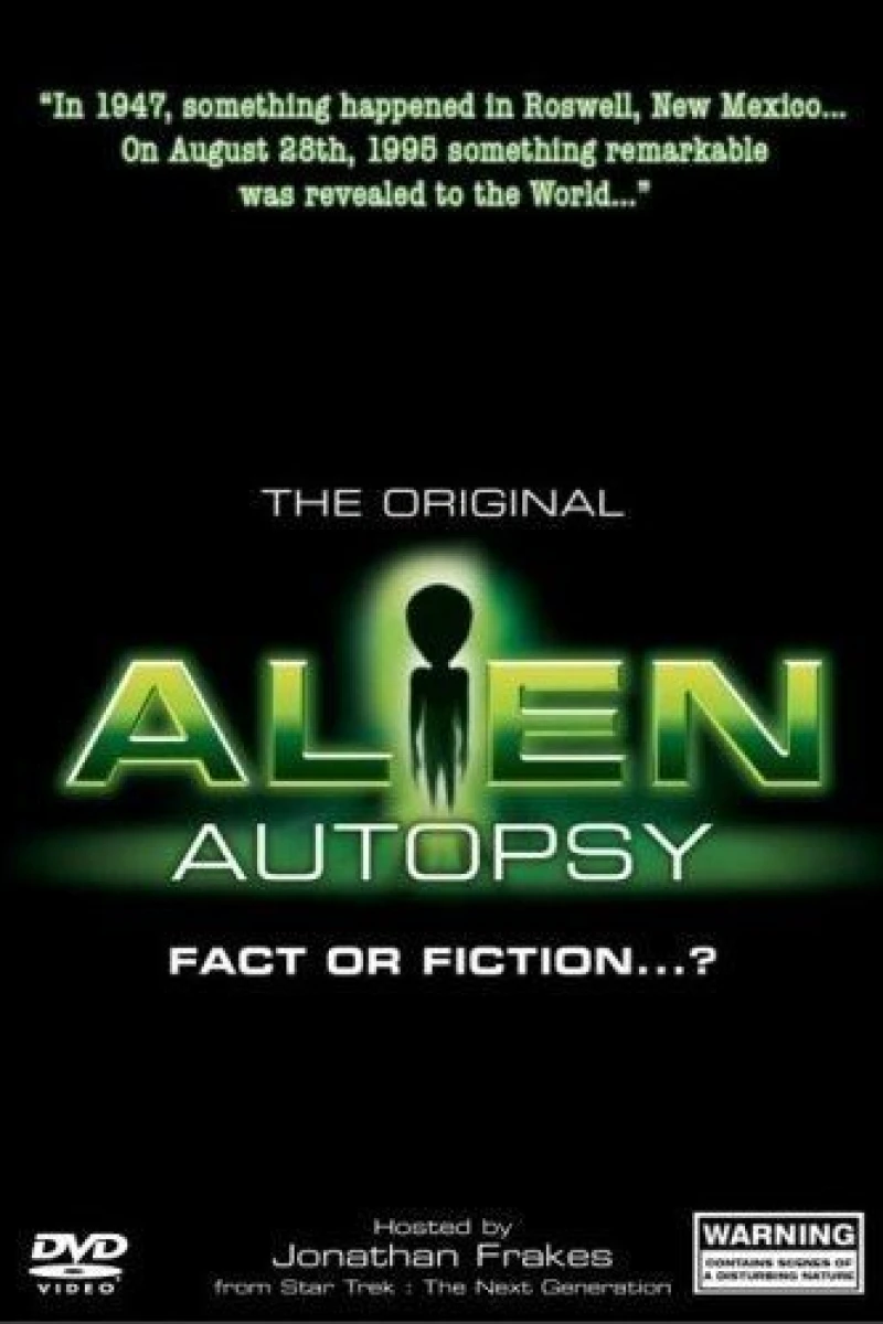 Alien Autopsy: (Fact or Fiction?) Poster