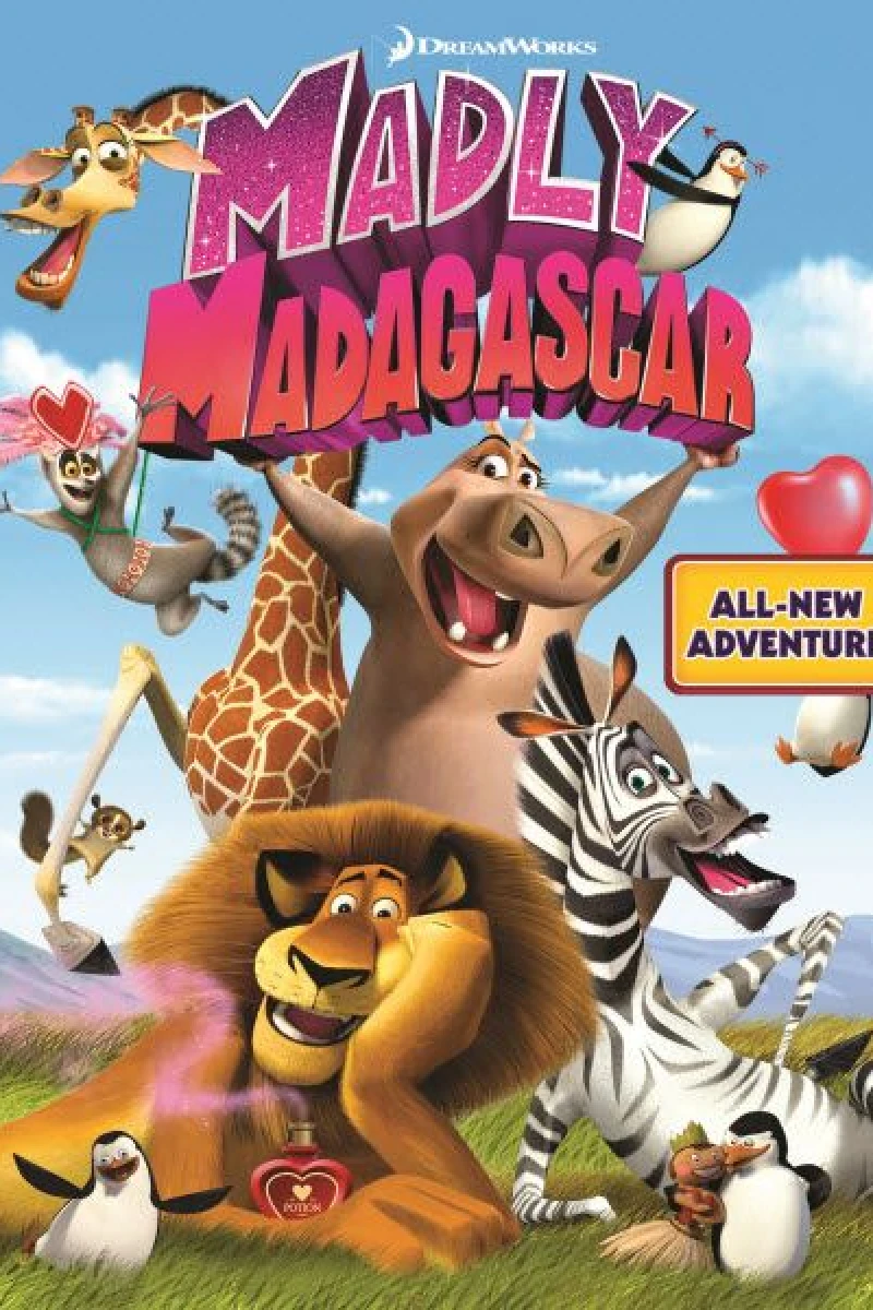 Dreamworks' Madly Madagascar Poster
