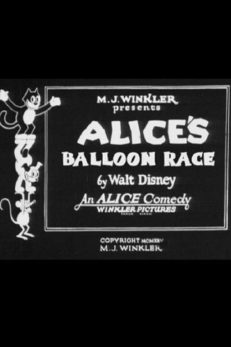 Alice's Balloon Race Poster