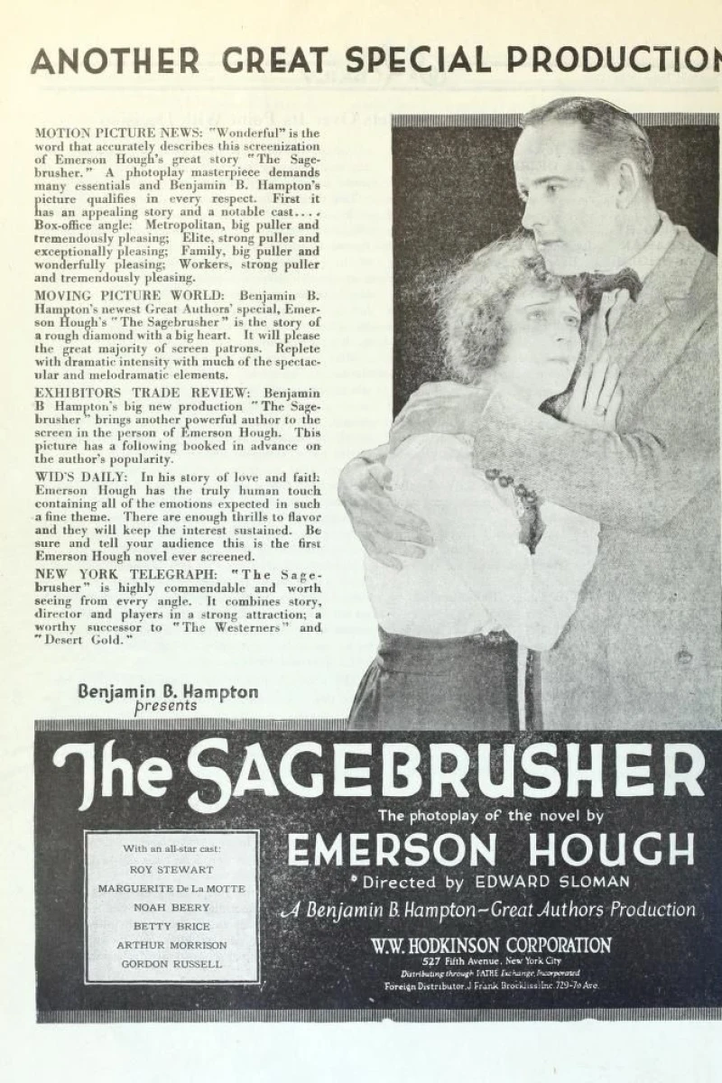 The Sagebrusher Poster