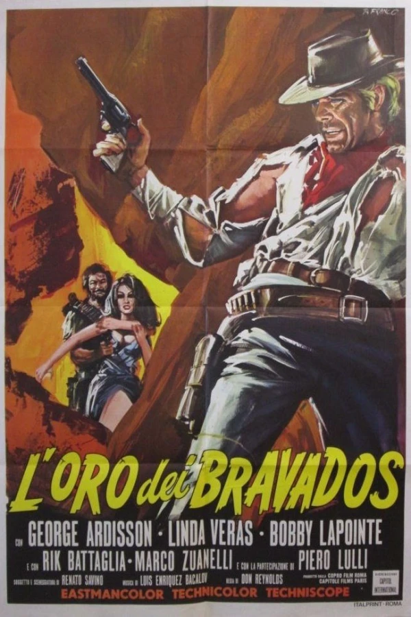 Gold of the Bravados Poster