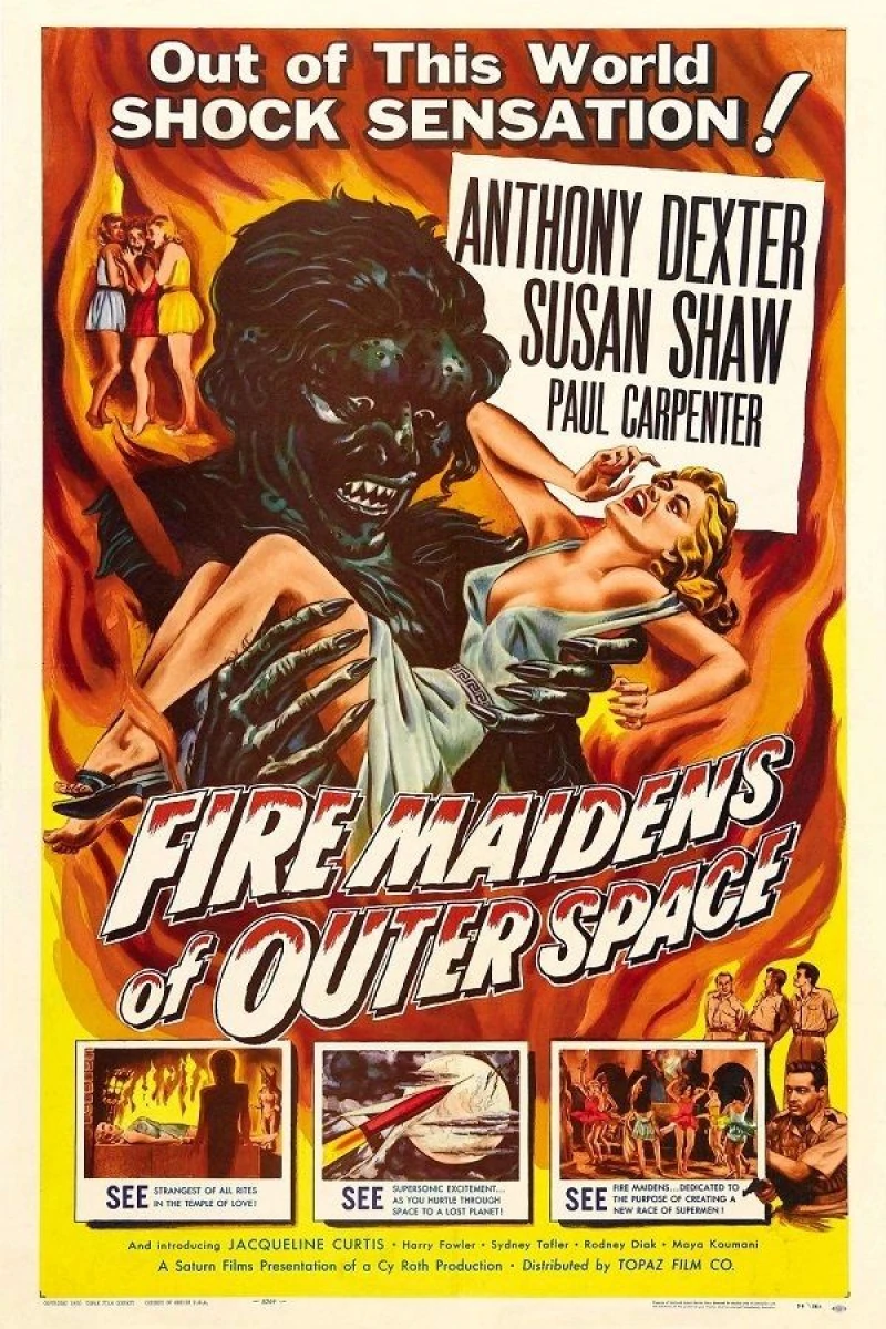 Fire Maidens from Outer Space Poster